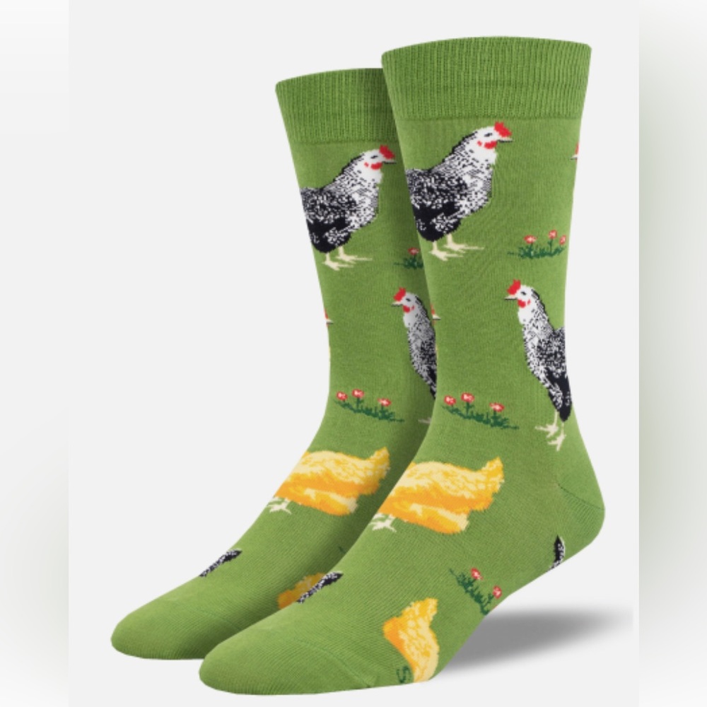 Sock Smith 12 Pairs Bock Bock Chicken Socks 9-11